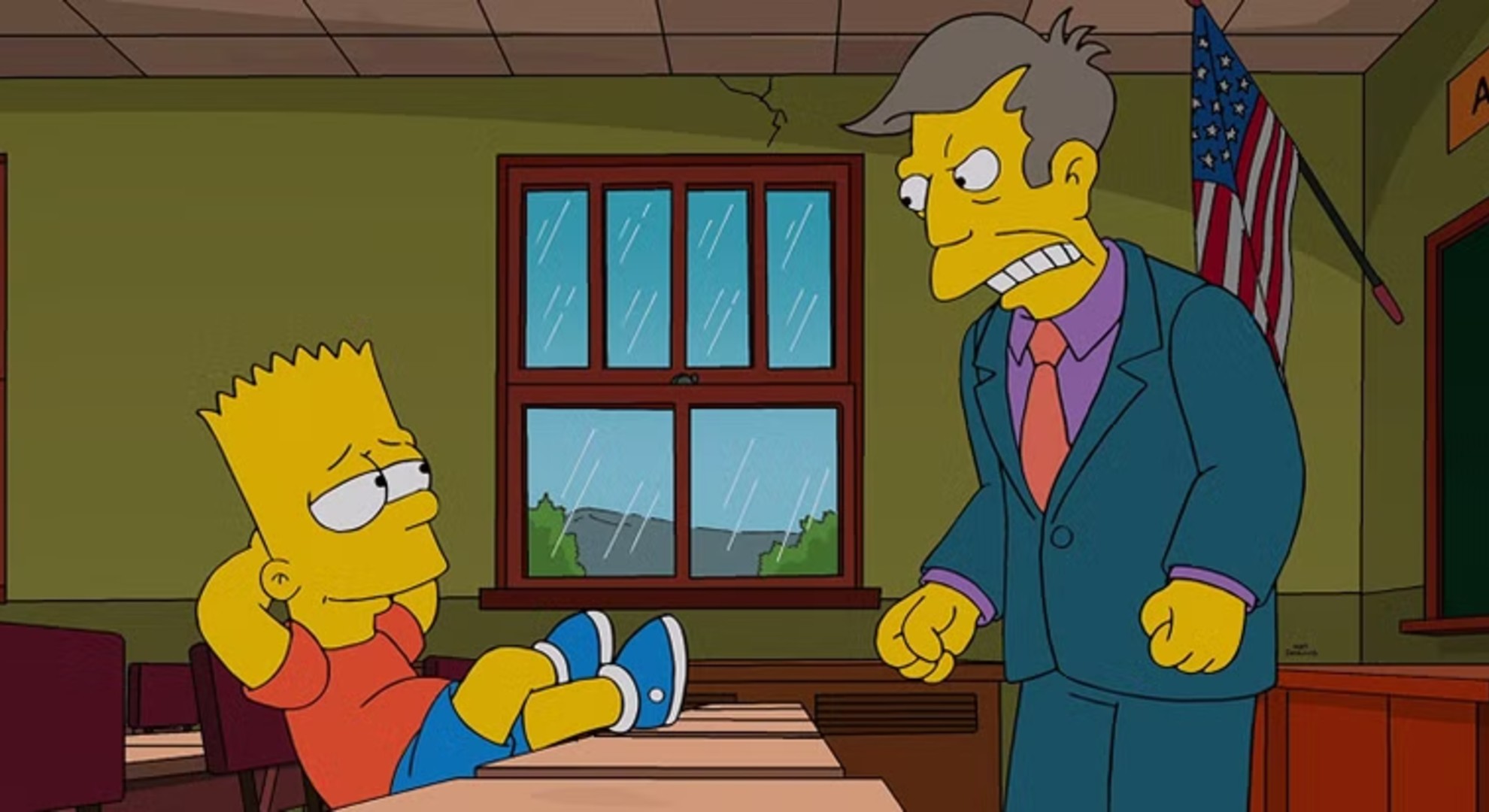 9. Mooning the Principal