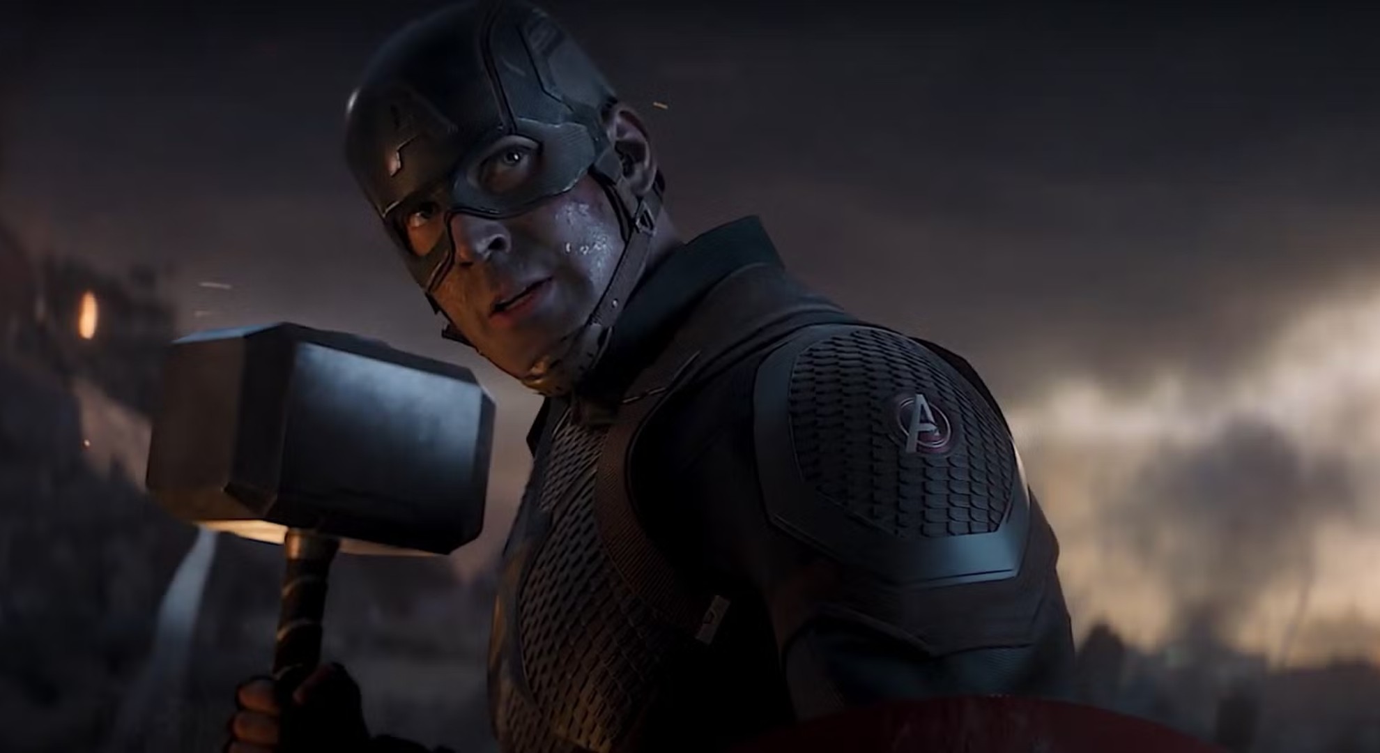 1. Cap’s Mjolnir Scene Was Kept Secret
