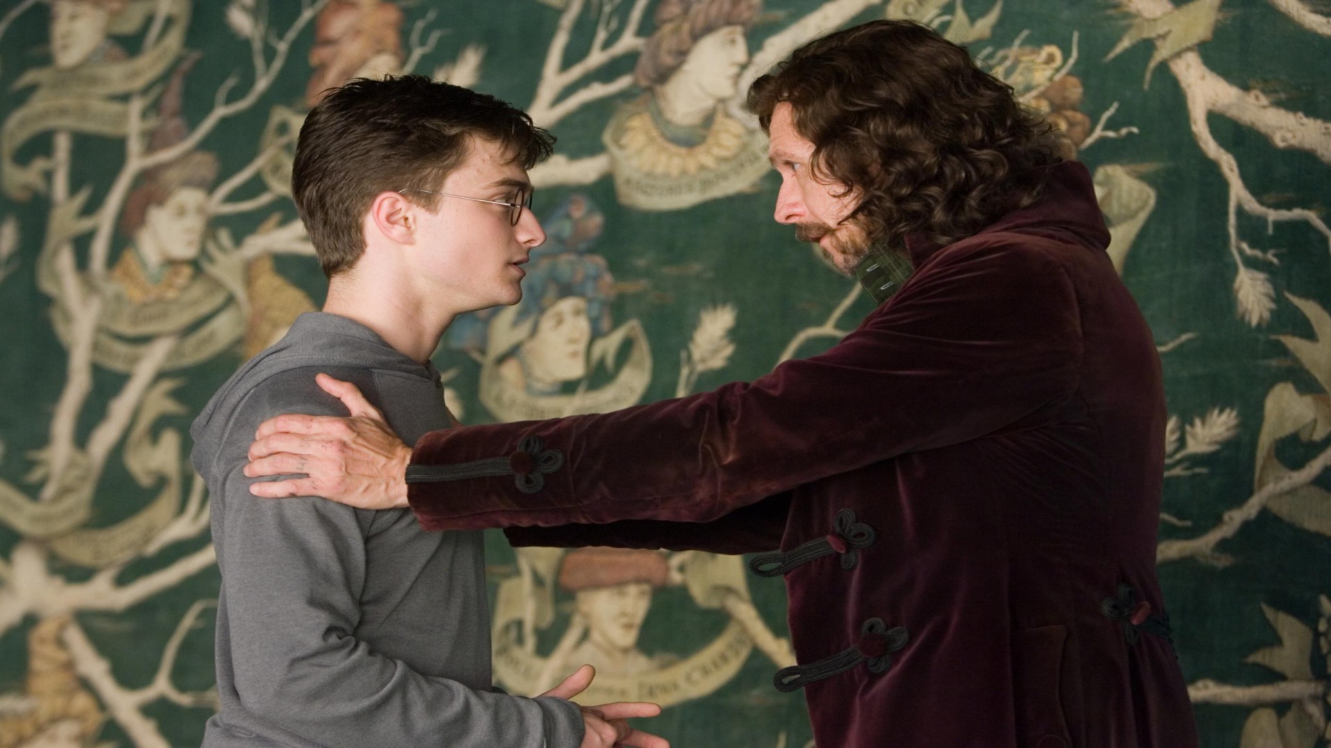 9. Harry and Sirius Black