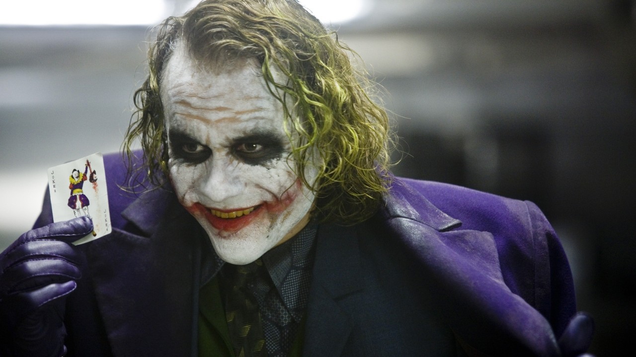 1. The Joker (Heath Ledger) - The Dark Knight