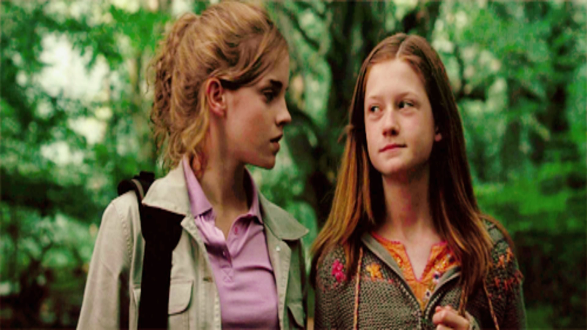 12. Hermione and Ginny