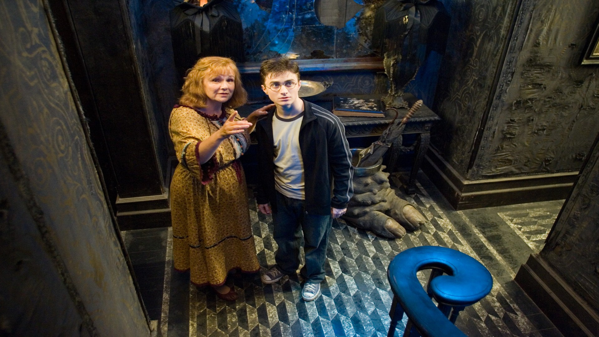 20. Molly Weasley and Harry