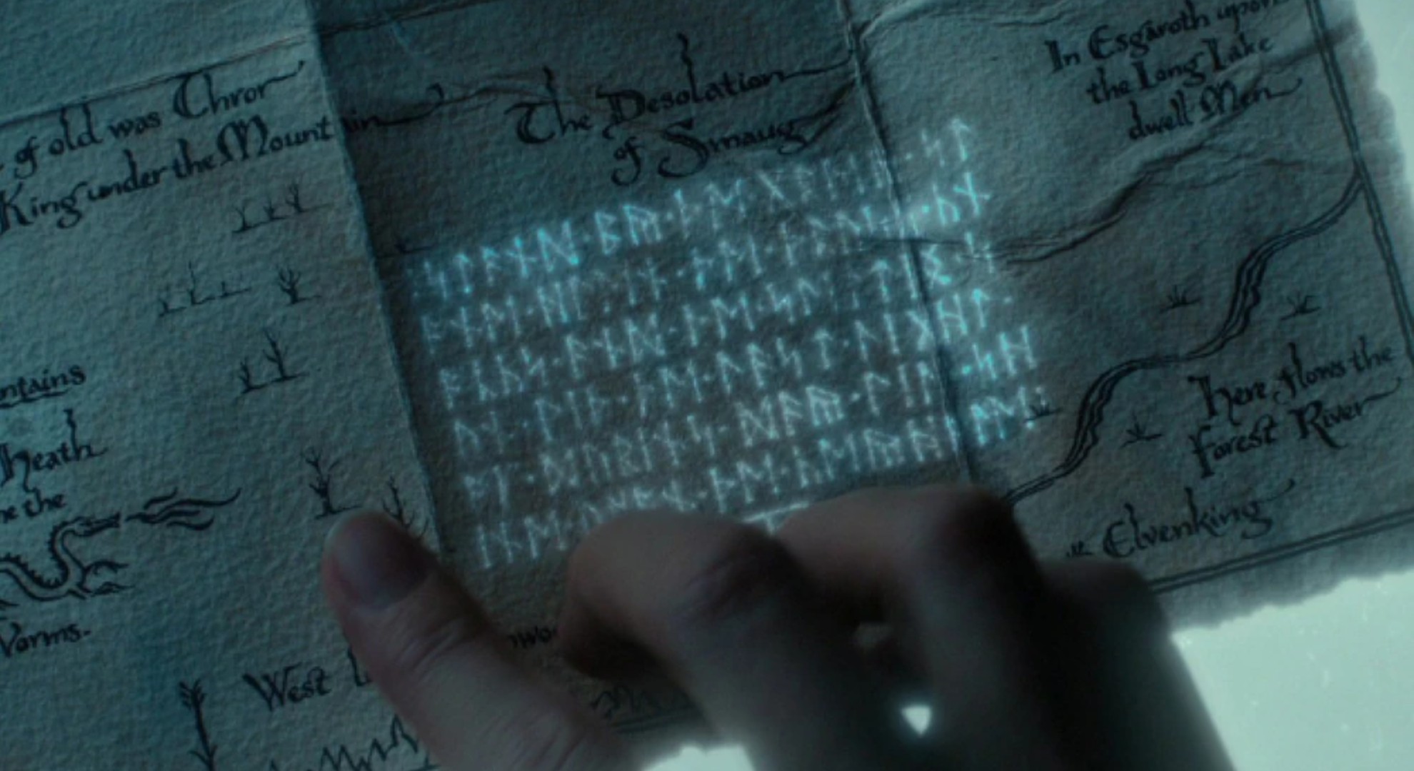 21. The Hidden Map Rune Glow (Practical Effect + Lore)