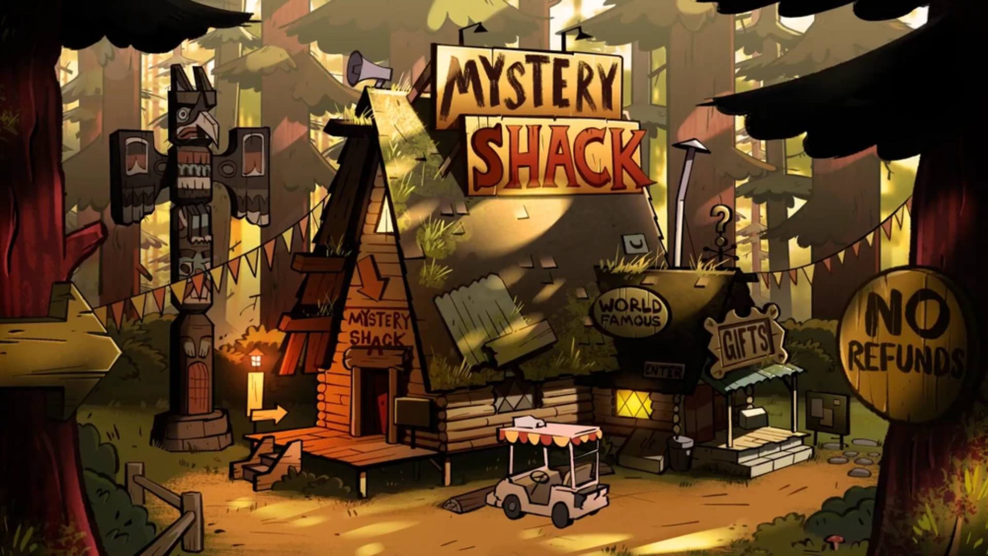 7. The Mystery Shack’s Oddities