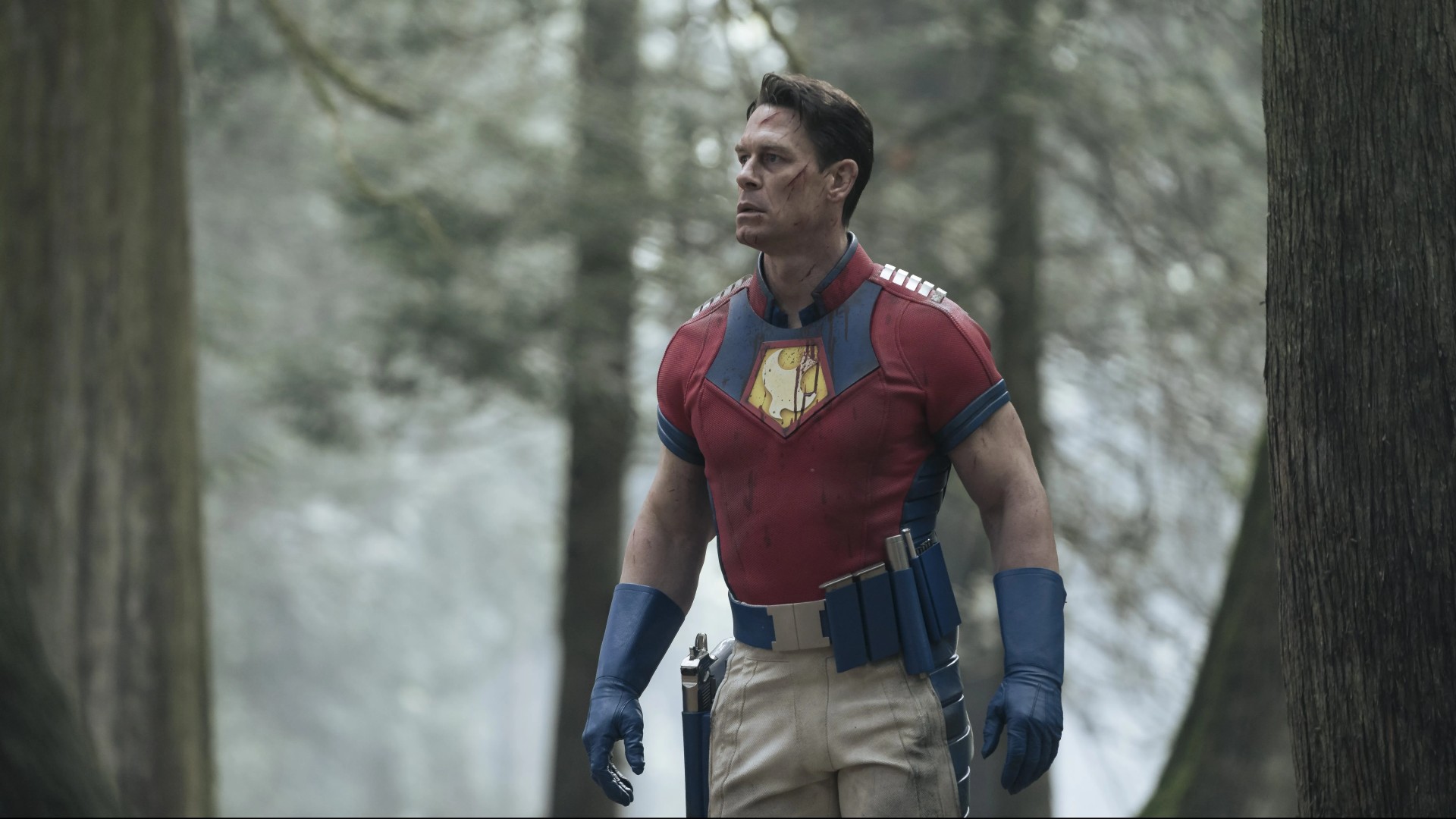 18. Peacemaker’s Vision of His Father Haunting Him