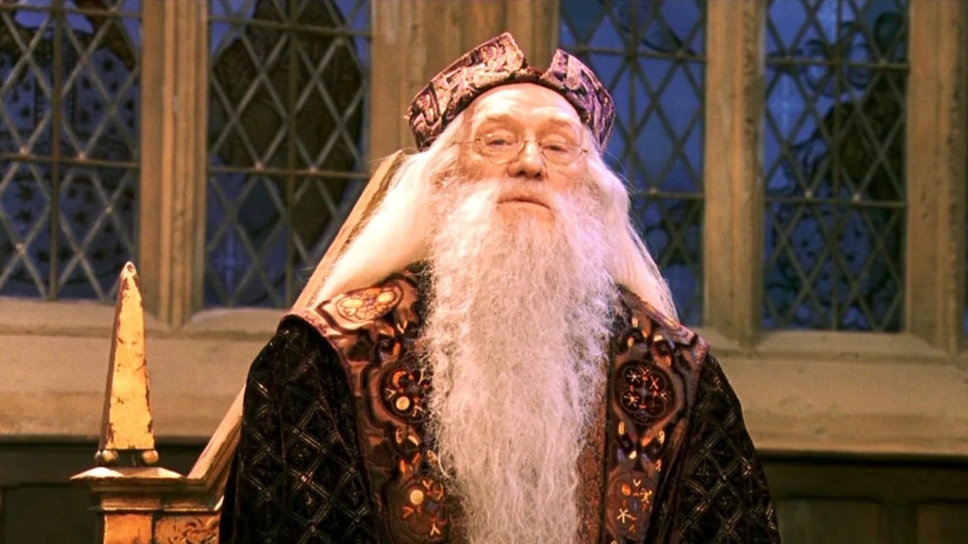 18. Richard Harris – Albus Dumbledore (films 1–2)