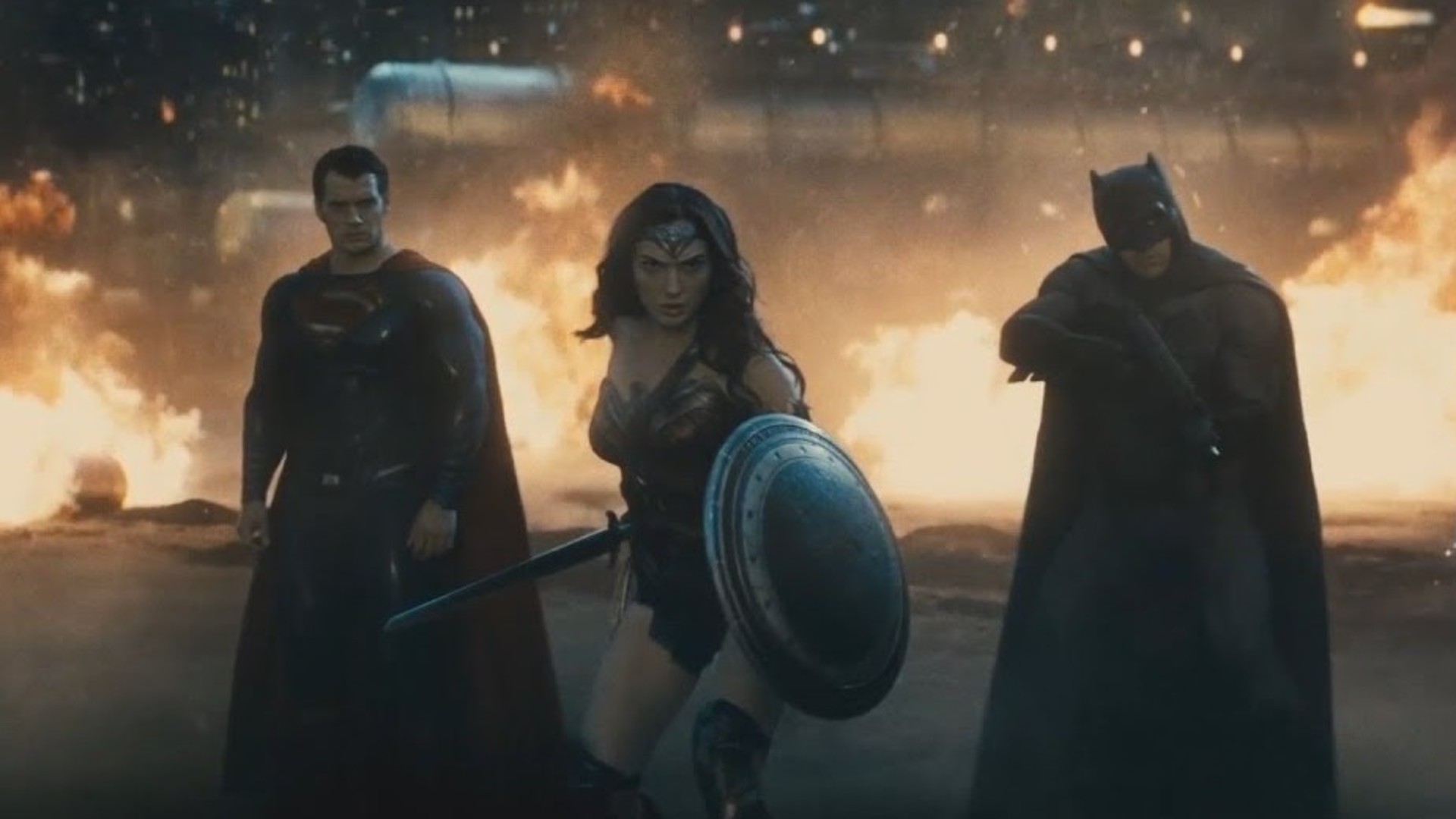 3. The Trinity United (Batman, Superman, Wonder Woman)