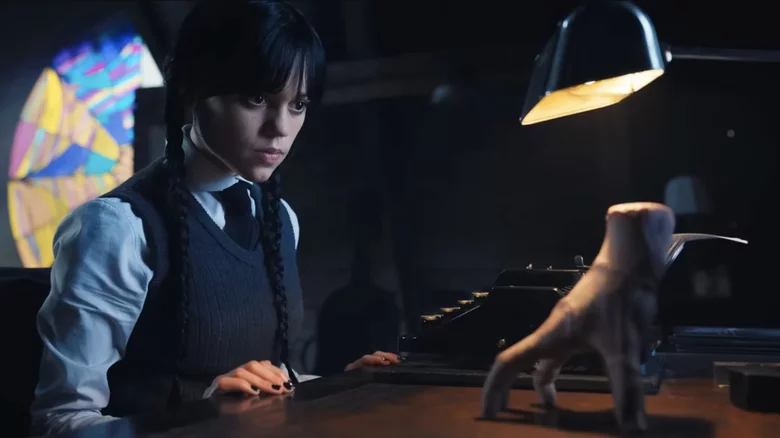 A still from 'Wednesday'