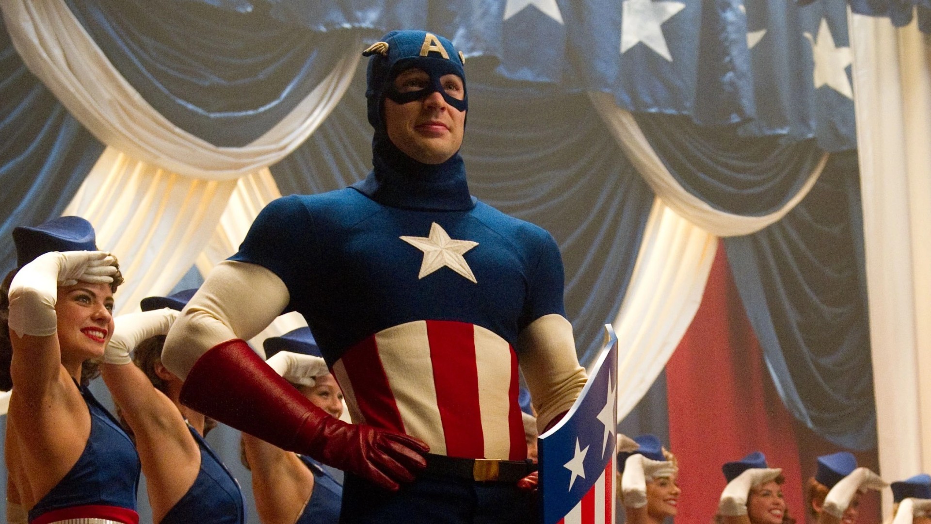 4. Captain America (Steve Rogers) — Captain America: The First Avenger