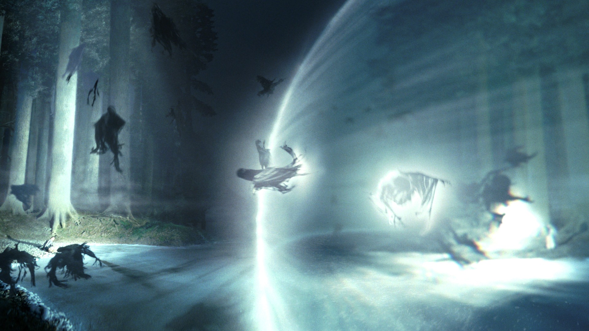 15. Harry vs. Dementors (Prisoner of Azkaban, Lake Scene)