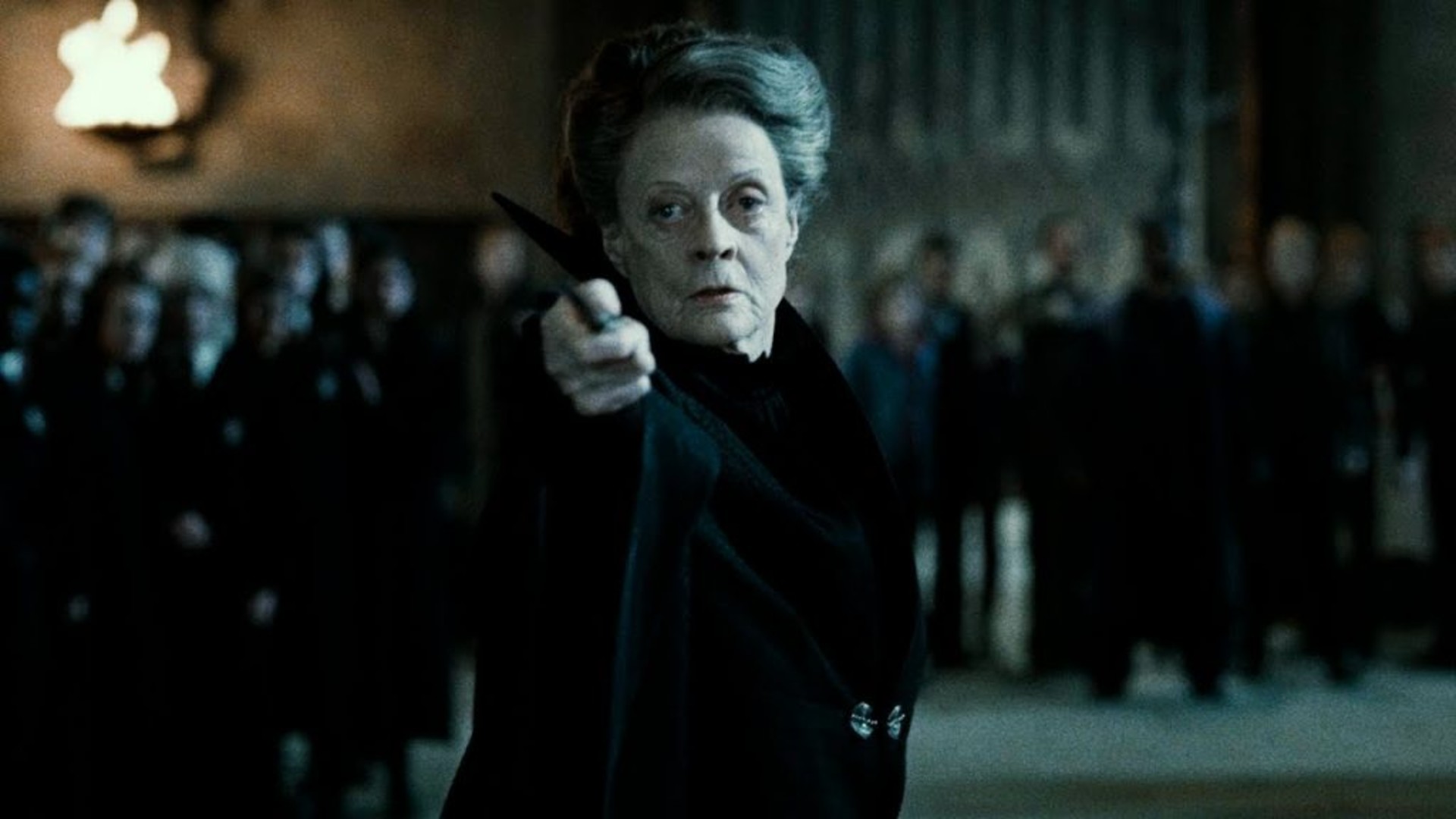 3. McGonagall vs. Snape (Deathly Hallows Part 2)