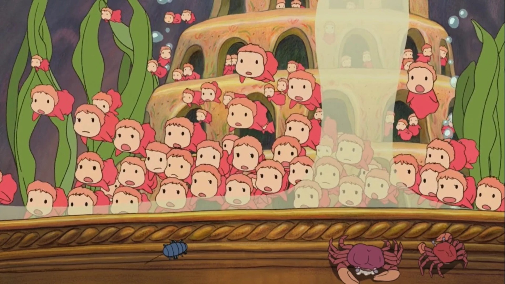 17. Ponyo’s Sisters (Ponyo)