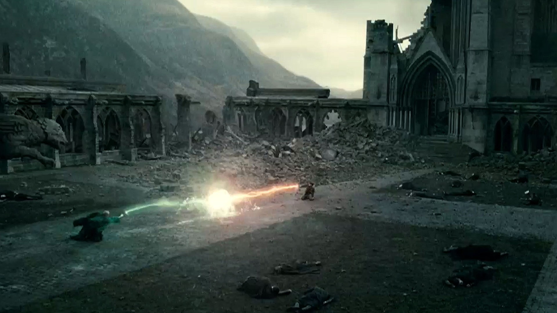 2. Harry Potter vs. Voldemort (Deathly Hallows Part 2)