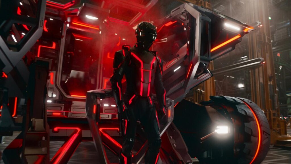 How 'Tron: Ares' Honors Its Past While Exploring New Digital Frontiers Tron Ares 1 2 1024x576