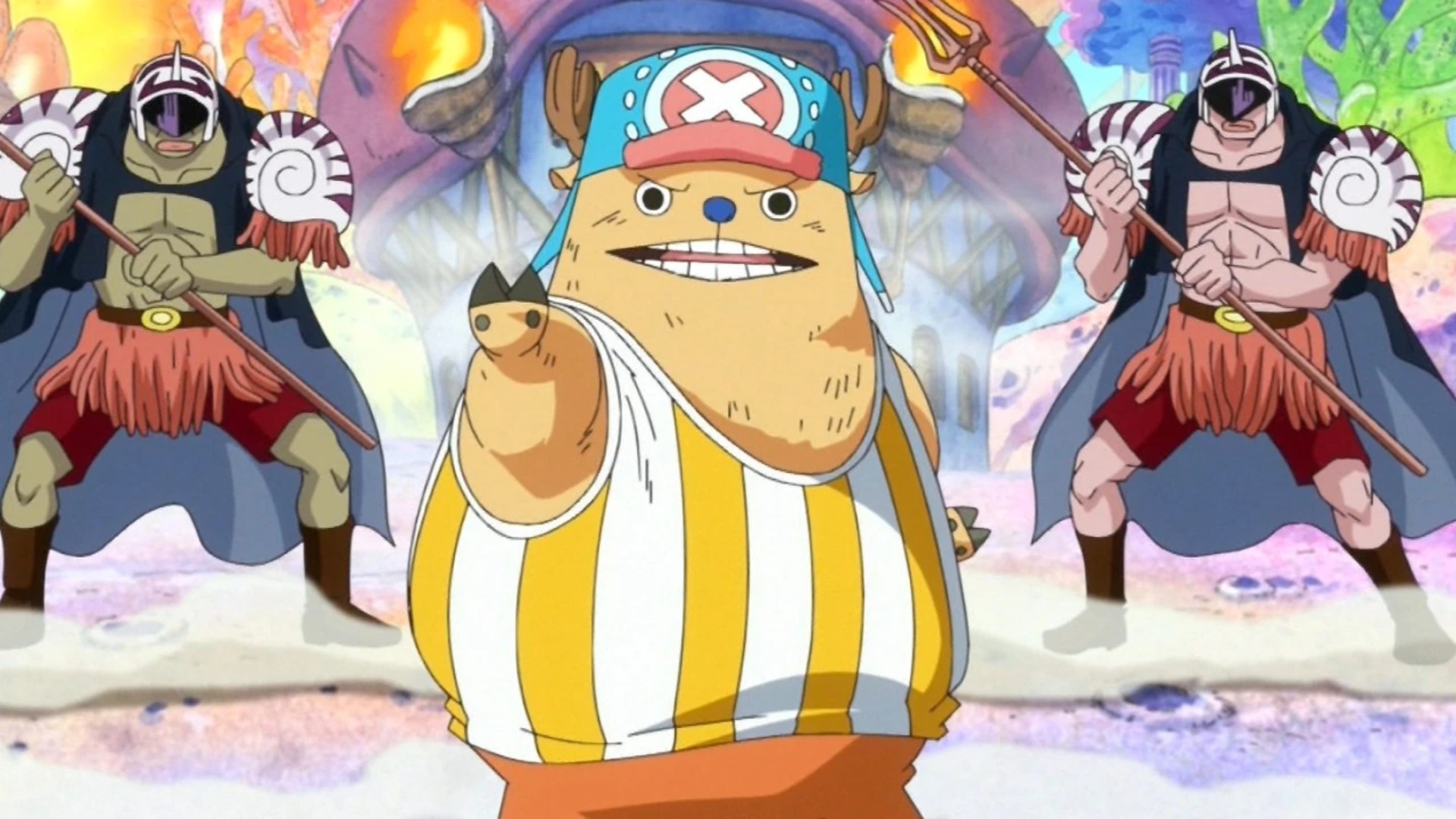 7. The adorable confusion surrounding Chopper’s true identity