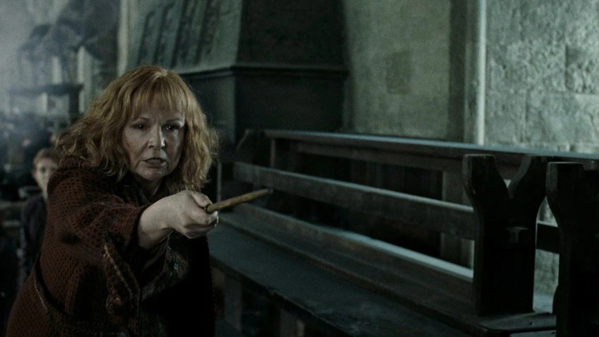 4. Molly Weasley's duel with Bellatrix (Deathly Hallows Part 2)