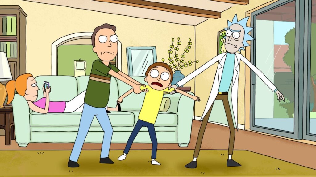 rick sanchez jerry smith morty (1)
