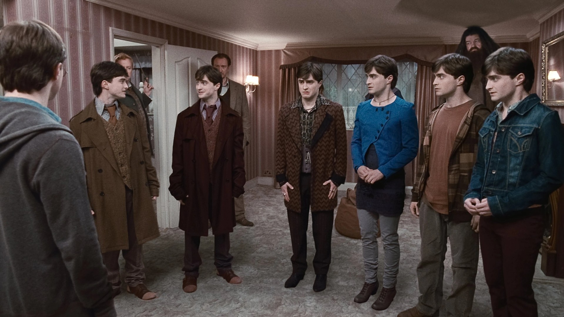 9. Remus Lupin and the Order of the Phoenix fighting in the Battle of the Seven Potters (Deathly Hallows Part 1)