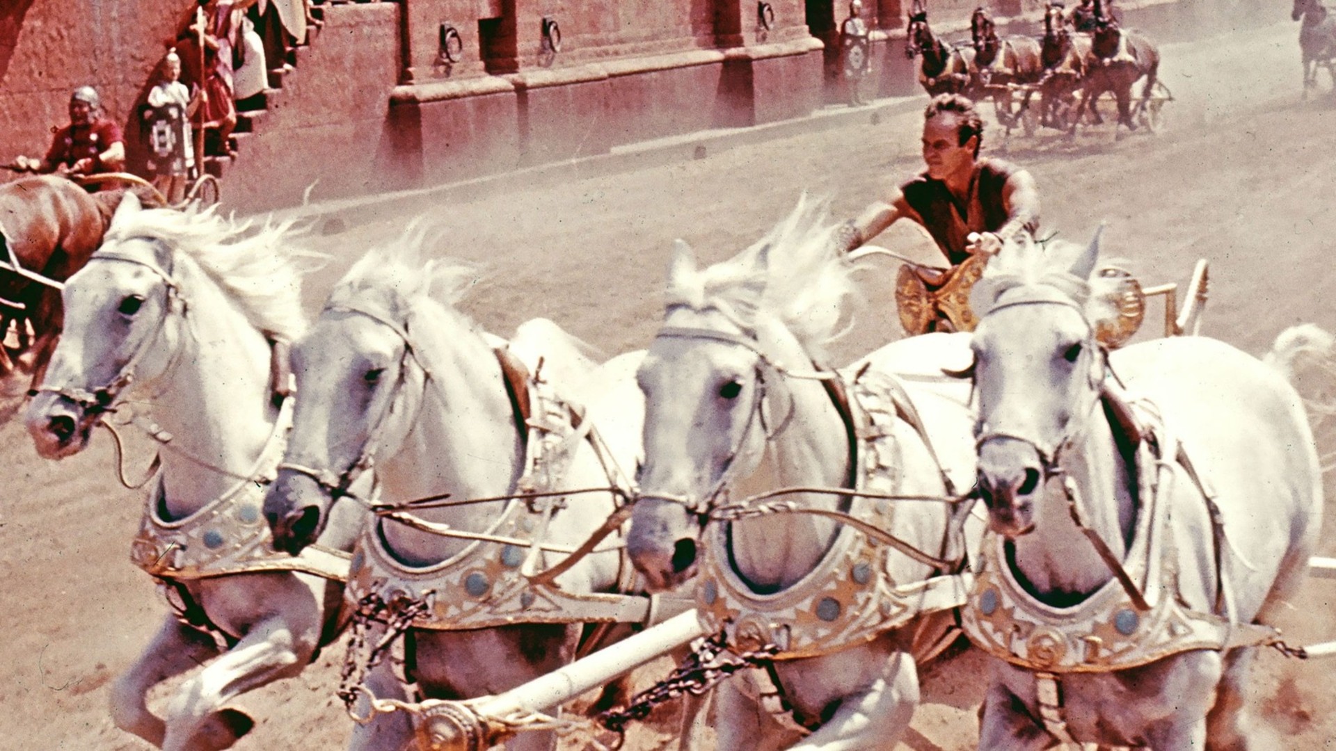 5. The Chariot Race in Ben-Hur