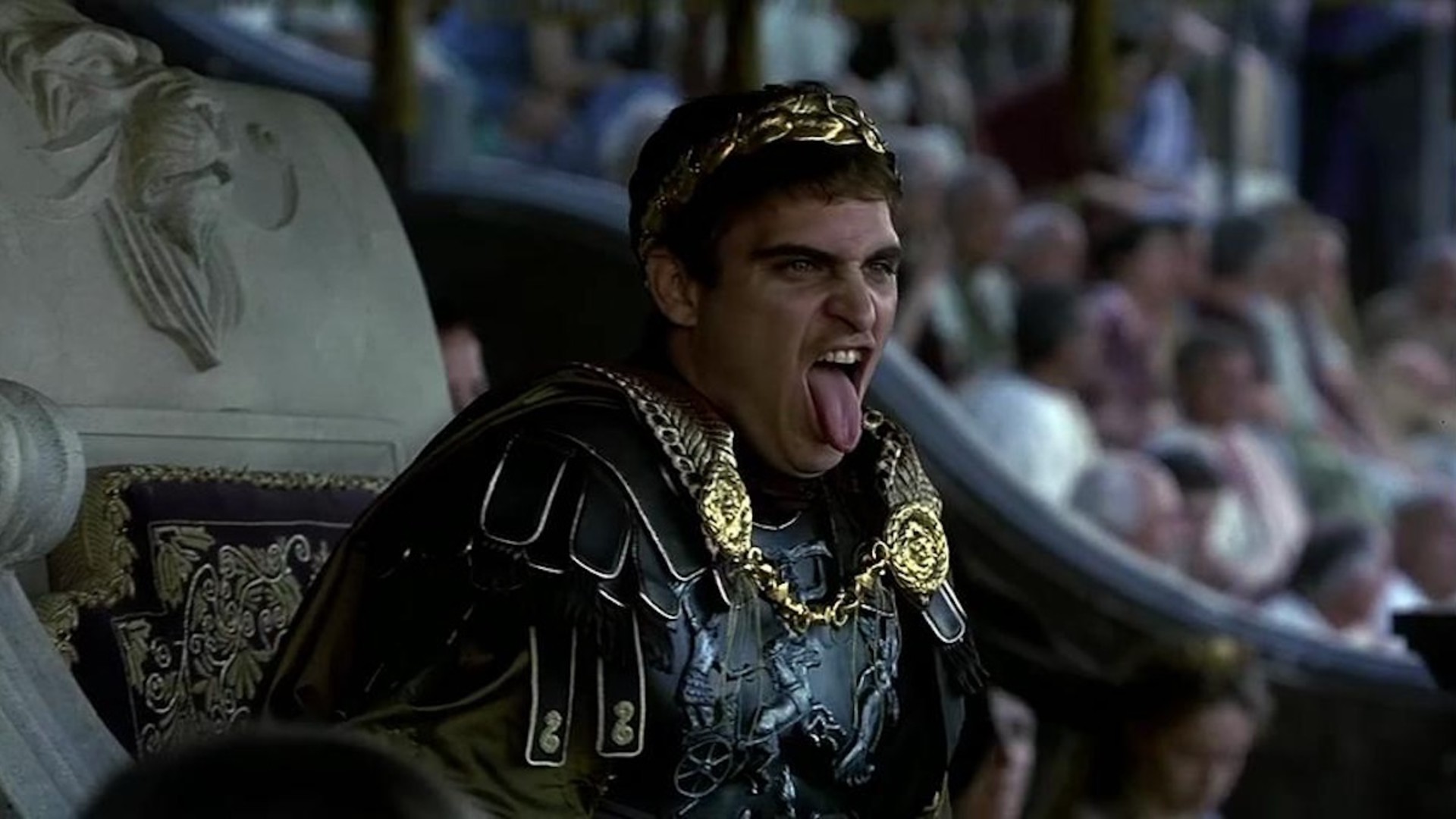 1. Commodus (Gladiator, 2000)