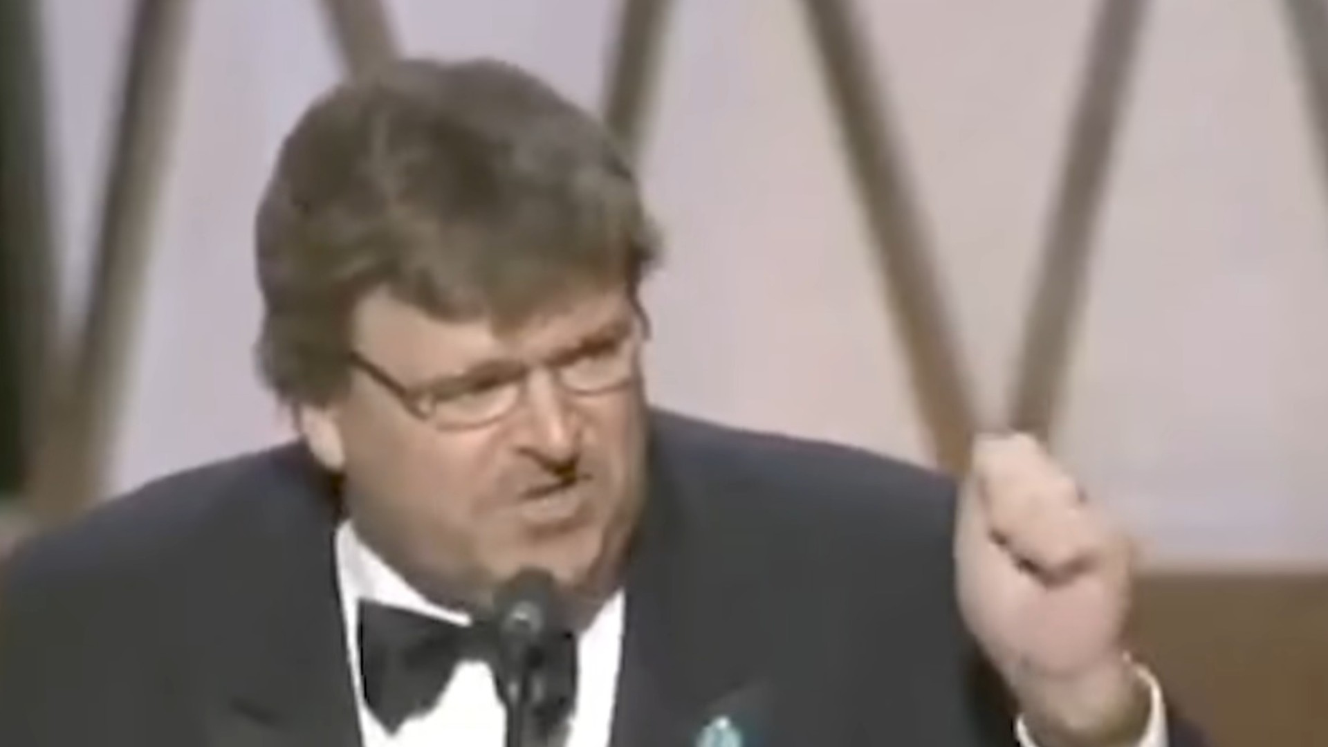 8. Michael Moore’s Political Speech (2003)