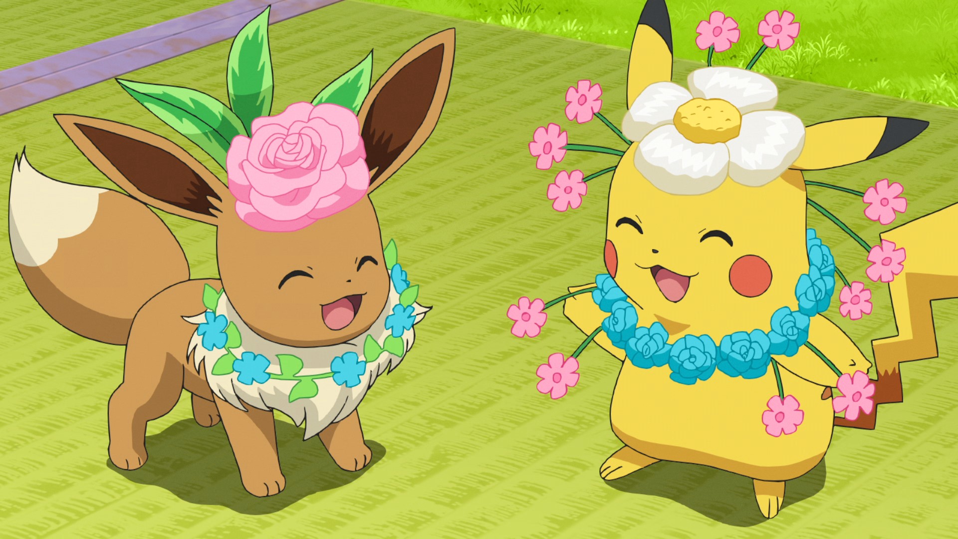10. Pikachu & Eevee