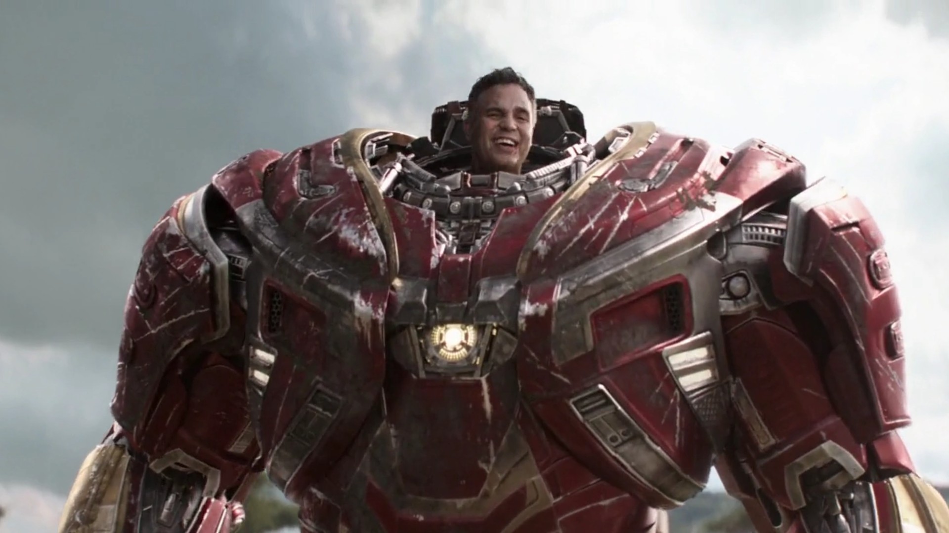 1. Bruce Banner in the Hulkbuster (Avengers: Infinity War)