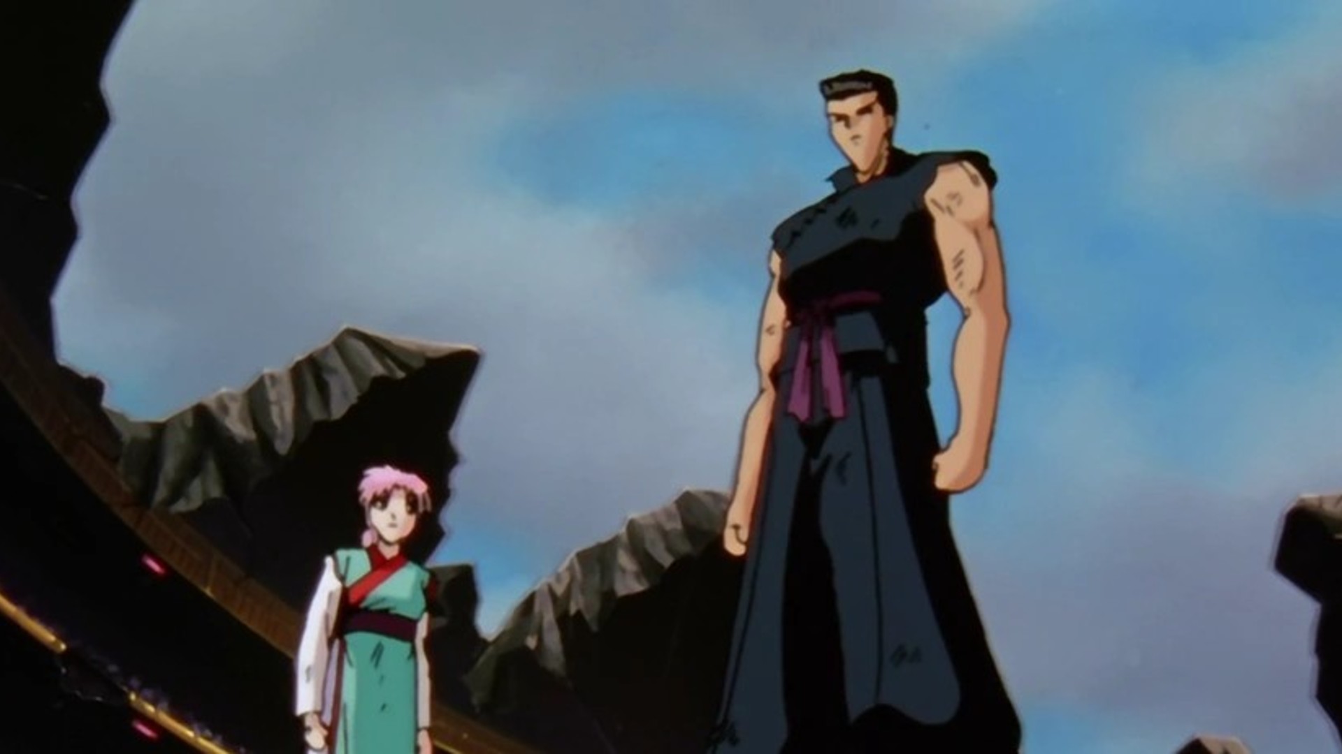 7. Genkai & Younger Toguro (Yu Yu Hakusho)