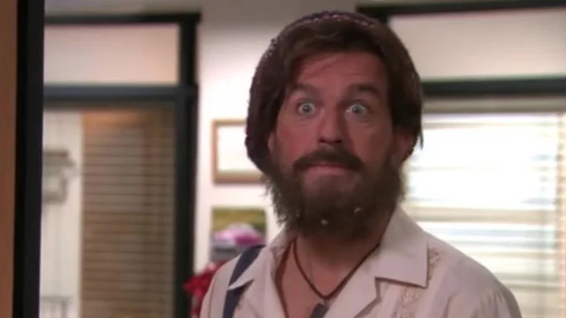 9. Andy Bernard: Abandoning the Office for Three Months