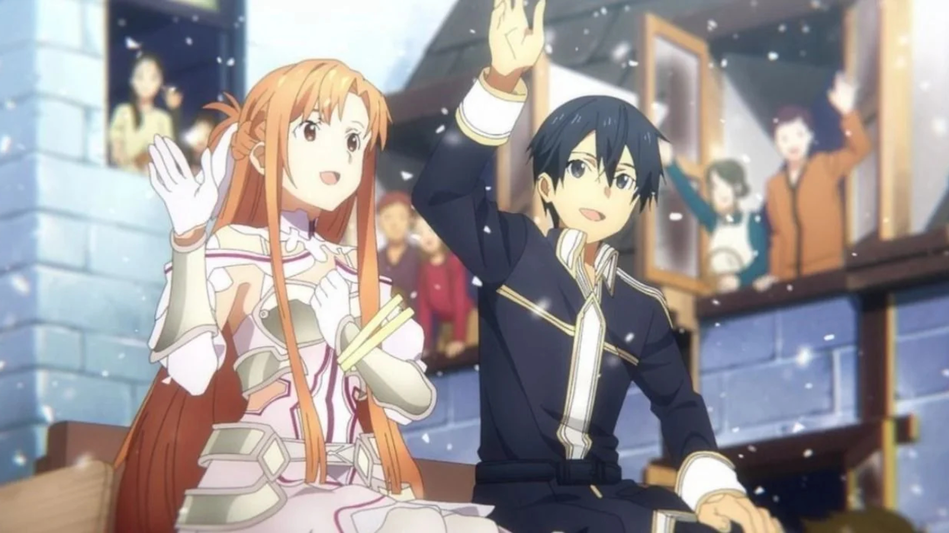 9. Kirito & Asuna (Sword Art Online)