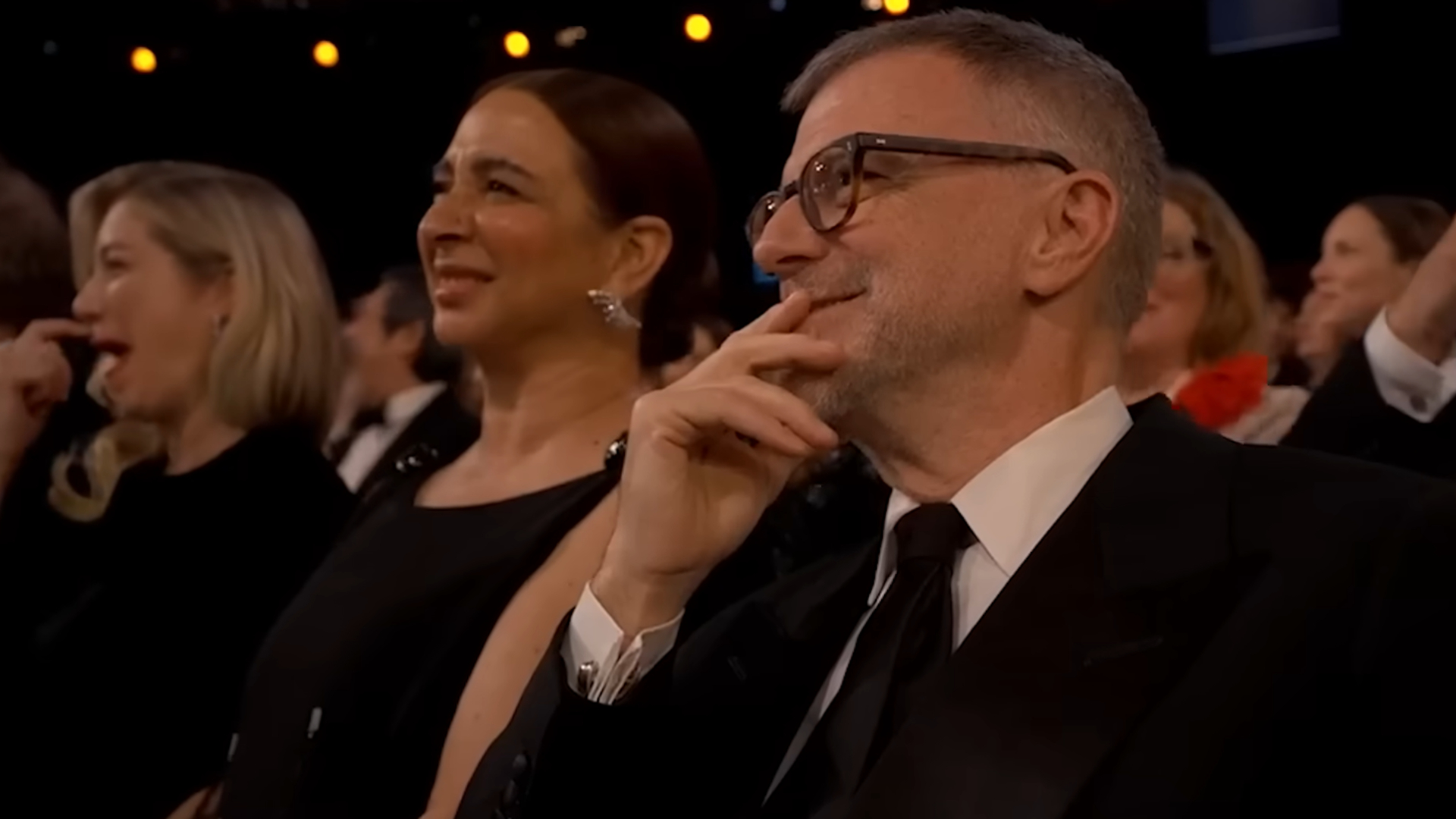 3. A Best Director Speech Cut Short by a T-Shirt Cannon