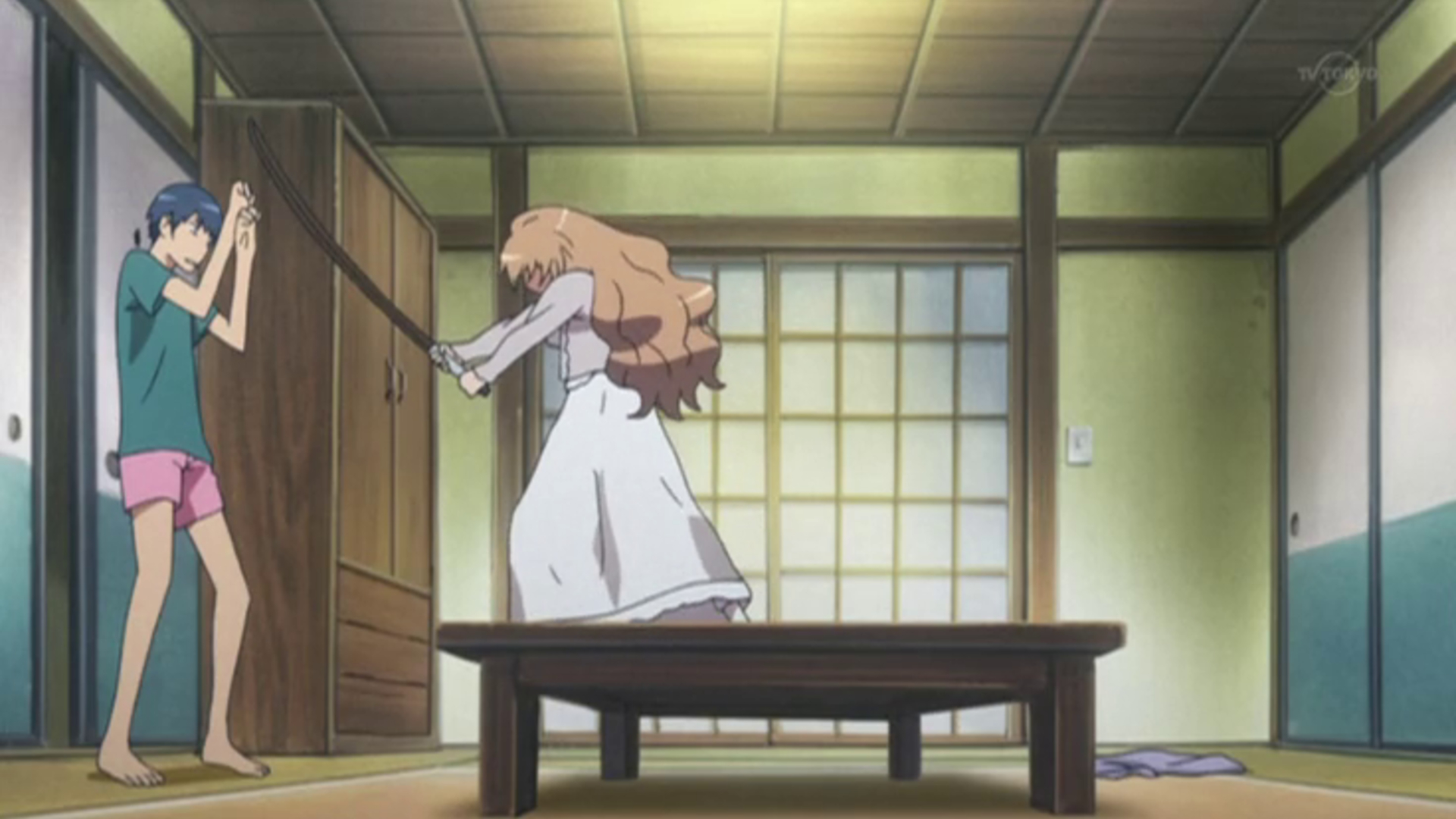 3. Ryuuji Takasu & Taiga Aisaka (Toradora!)