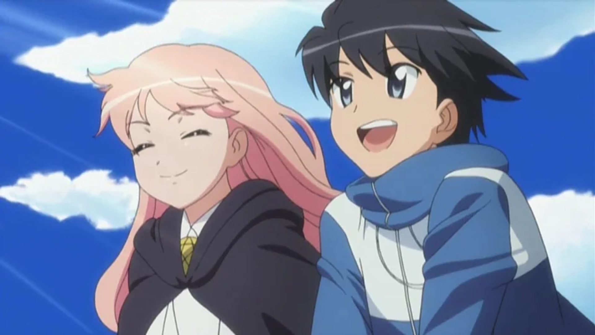 7. Saito Hiraga & Louise Vallière (The Familiar of Zero)
