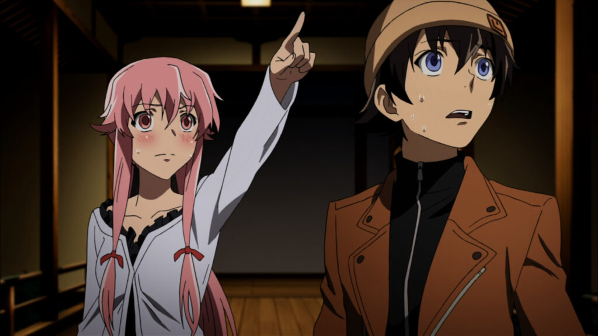 1. Yukiteru Amane & Yuno Gasai (Future Diary)