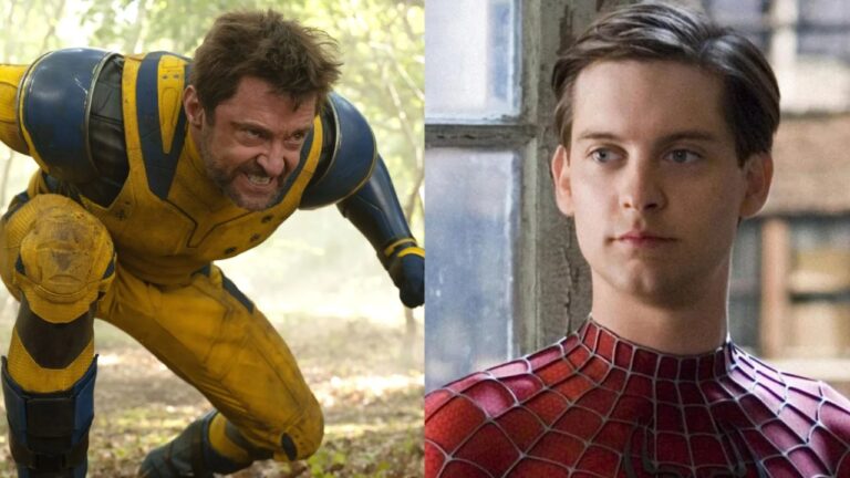 wolverine and tobey maguire as spider man (1)