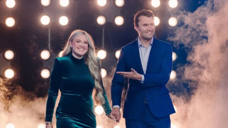 erica kirk with charlie kirk