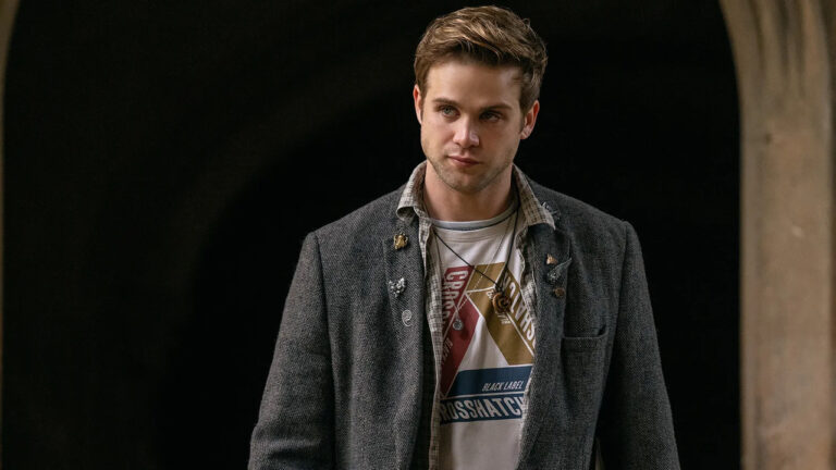 Elijah Wood Confirms Leo Woodall as New Aragorn in LOTR leo woodall prime target stills cropped